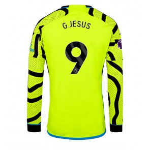 Maillot de foot Arsenal Gabriel Jesus #9 Extérieur 2023-24 Manche Longue